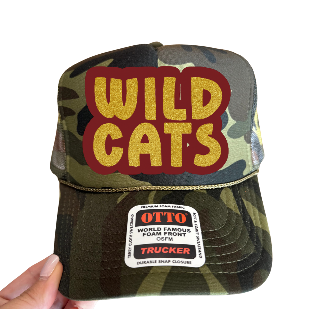 CASHION CAMO WILDCATS Hat