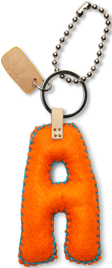 Consuela Orange Felt Alphabet Charms
