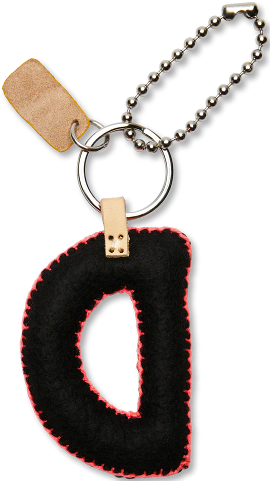 Consuela Black Felt Alphabet Charms