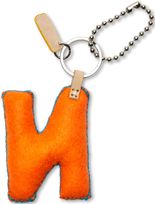 Consuela Orange Felt Alphabet Charms