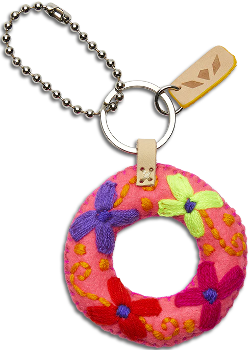 Consuela Pink Felt Alphabet Charms