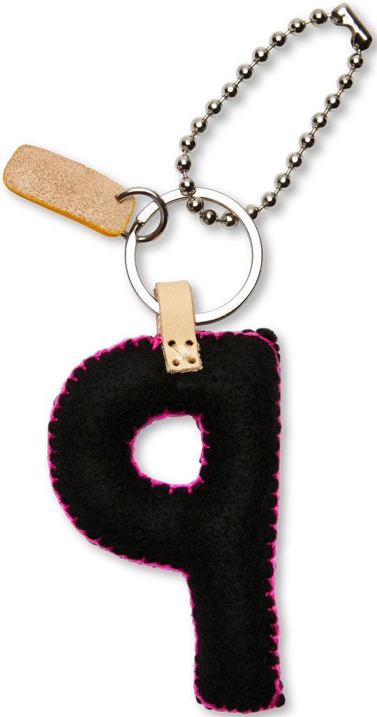 Consuela Black Felt Alphabet Charms
