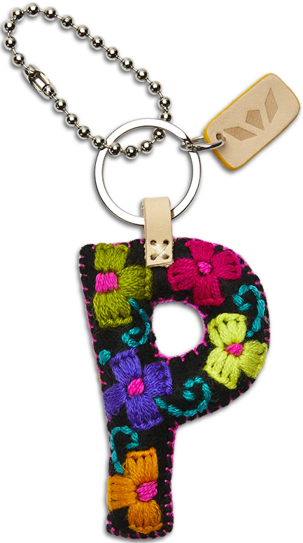Consuela Black Felt Alphabet Charms