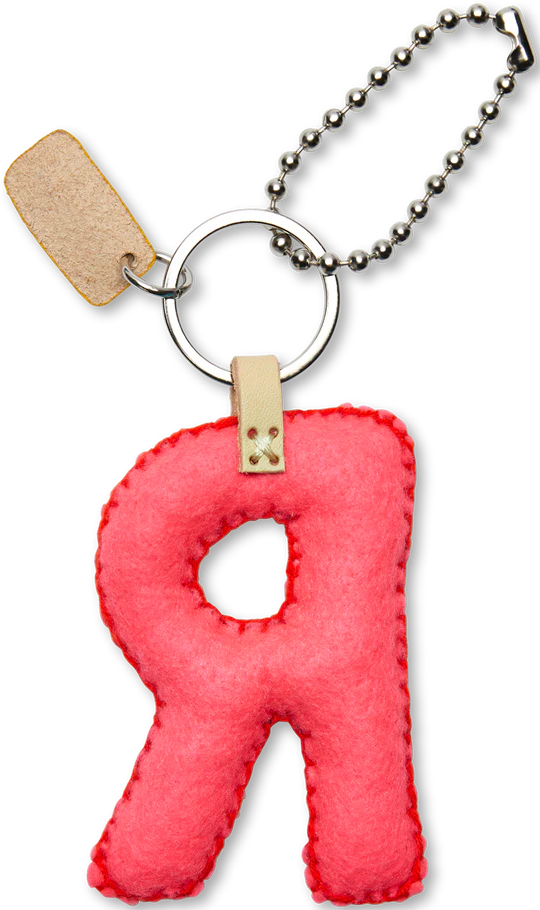 Consuela Pink Felt Alphabet Charms