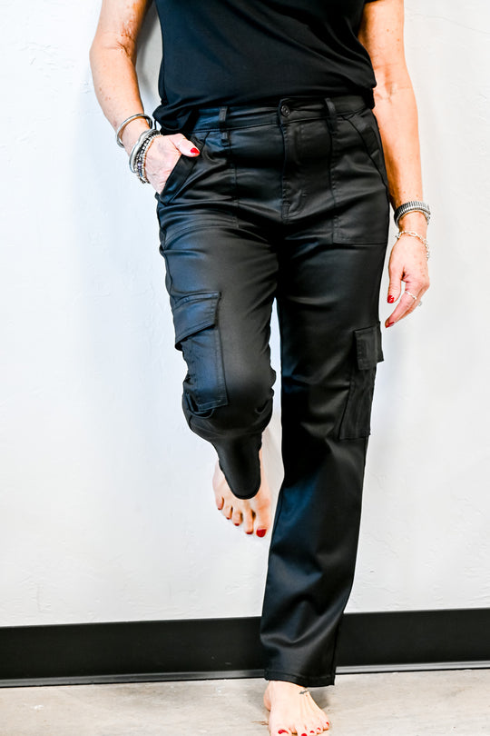 Cici Hidden Cargo Jeans