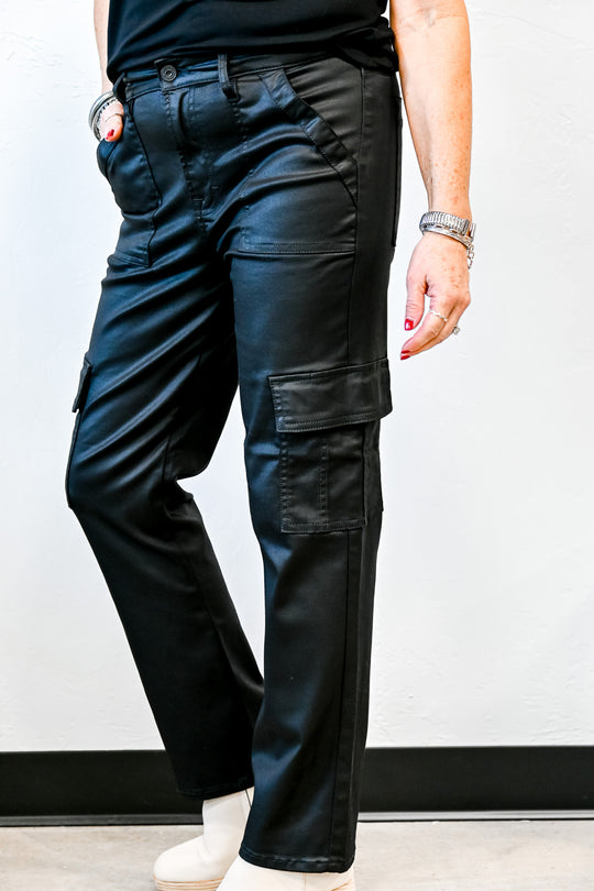 Cici Hidden Cargo Jeans