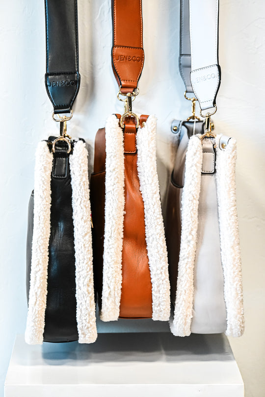 Chole Teddy Crossbody Bag - Friends Market Boutique