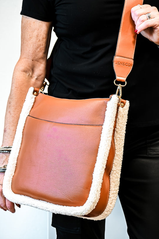 Chole Teddy Crossbody Bag - Friends Market Boutique