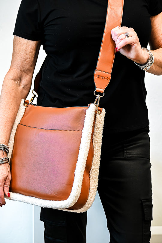 Chole Teddy Crossbody Bag - Friends Market Boutique