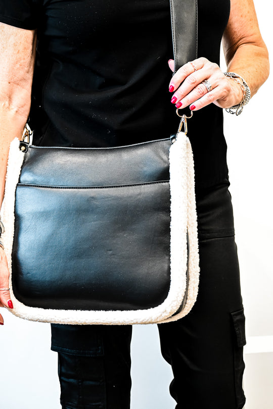 Chole Teddy Crossbody Bag - Friends Market Boutique