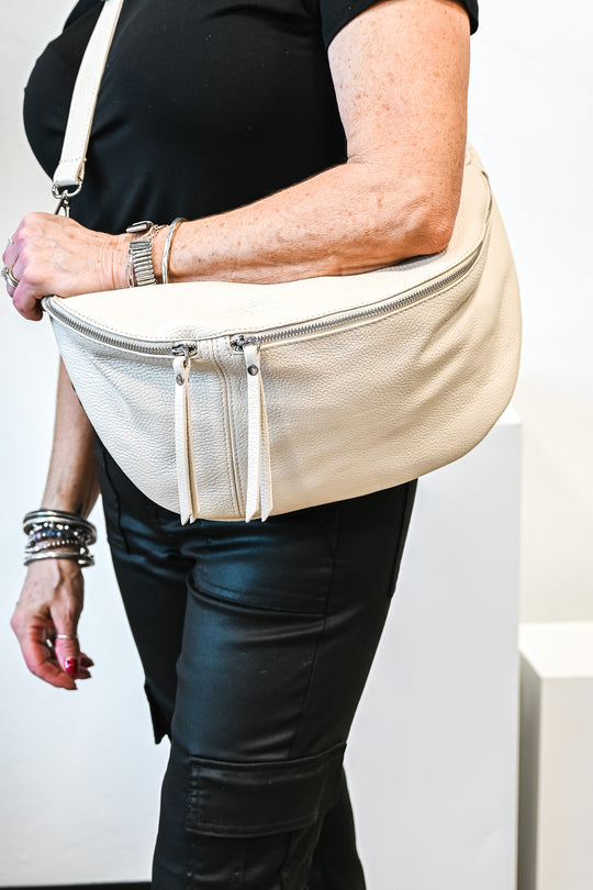 Flor Leather Sling Bag - Friends Market Boutique