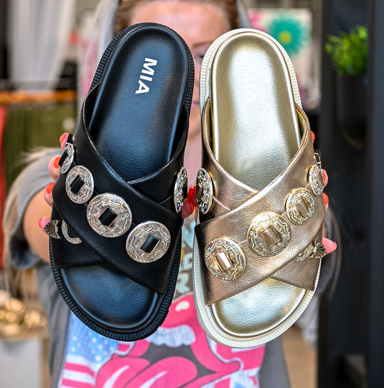 MIA Georgia Gold Sandal