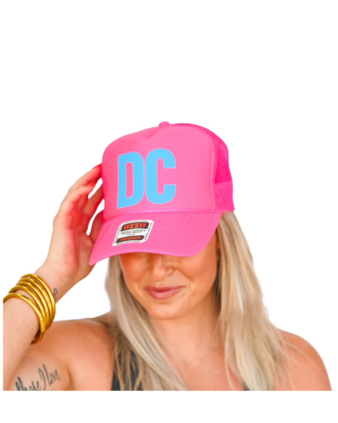 #10 Pink DC Hat