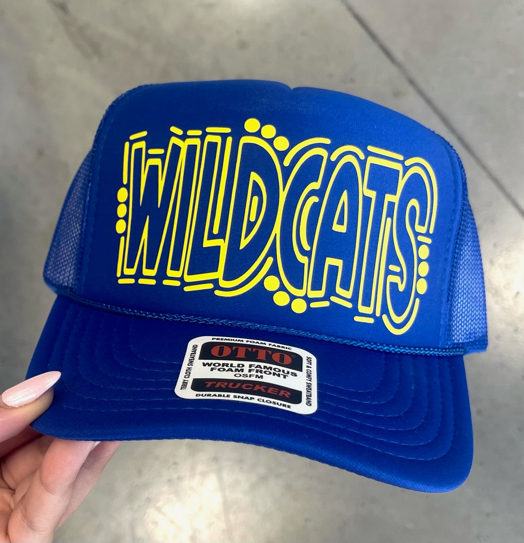 #5 Royal Blue WILDCATS Hat