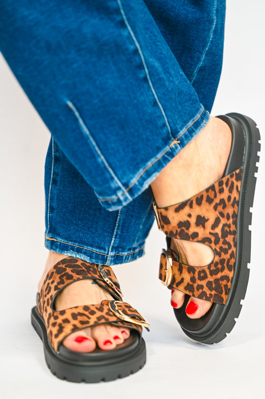 MIA Gen Leopard Sandal