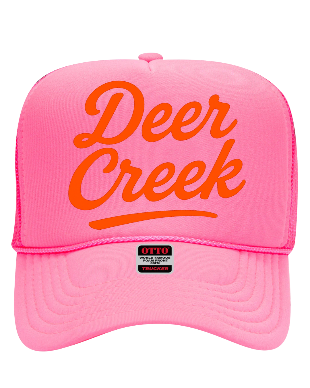 #6 Pink Deer Creek w/ Orange Hat
