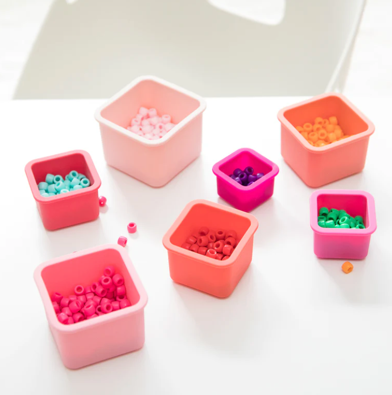 Jeweled Pink Happy Stacks - Friends Market Boutique