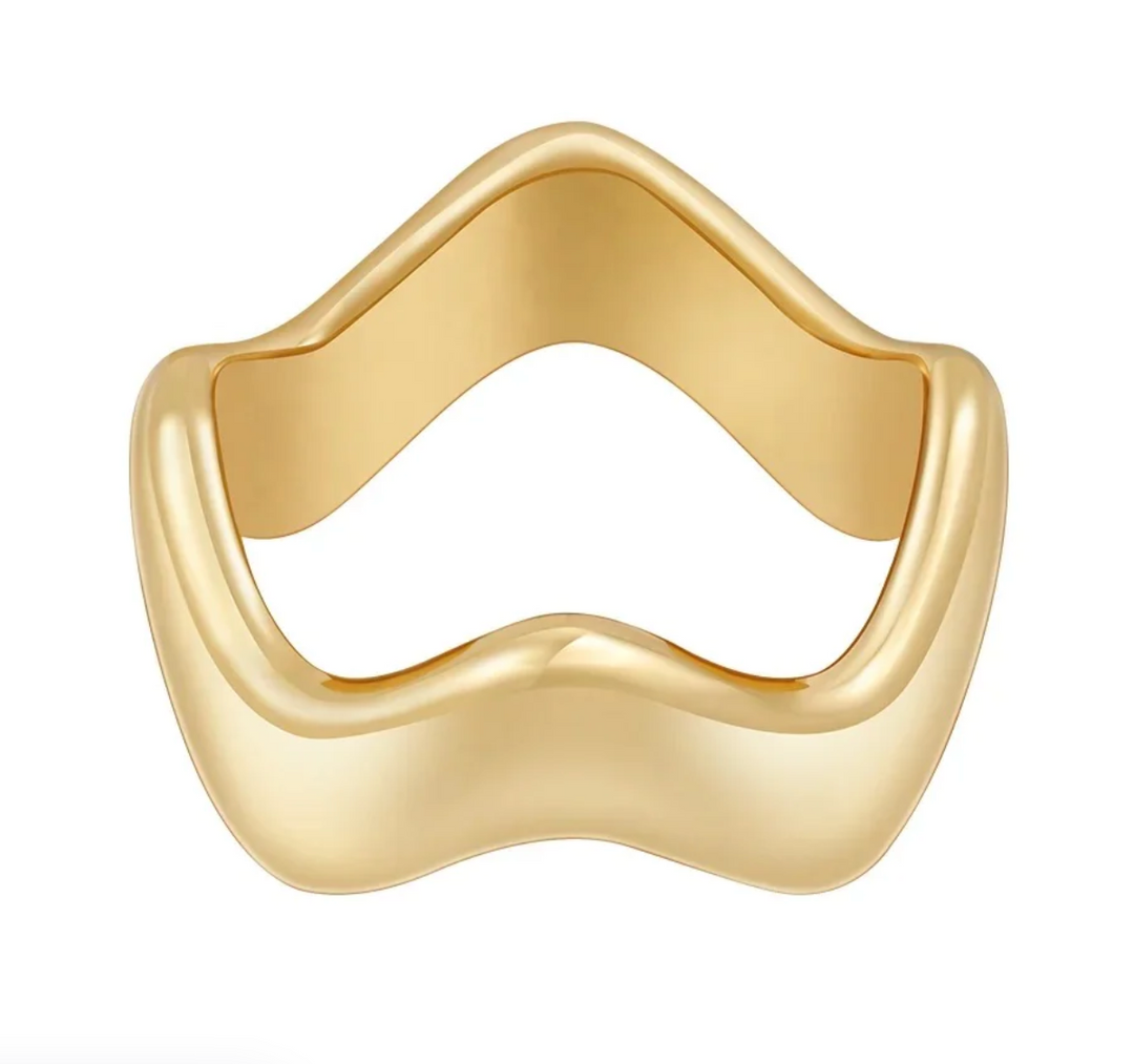 Wavy Band Ring