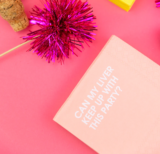 Can My Liver Keep Up Cocktail Napkins