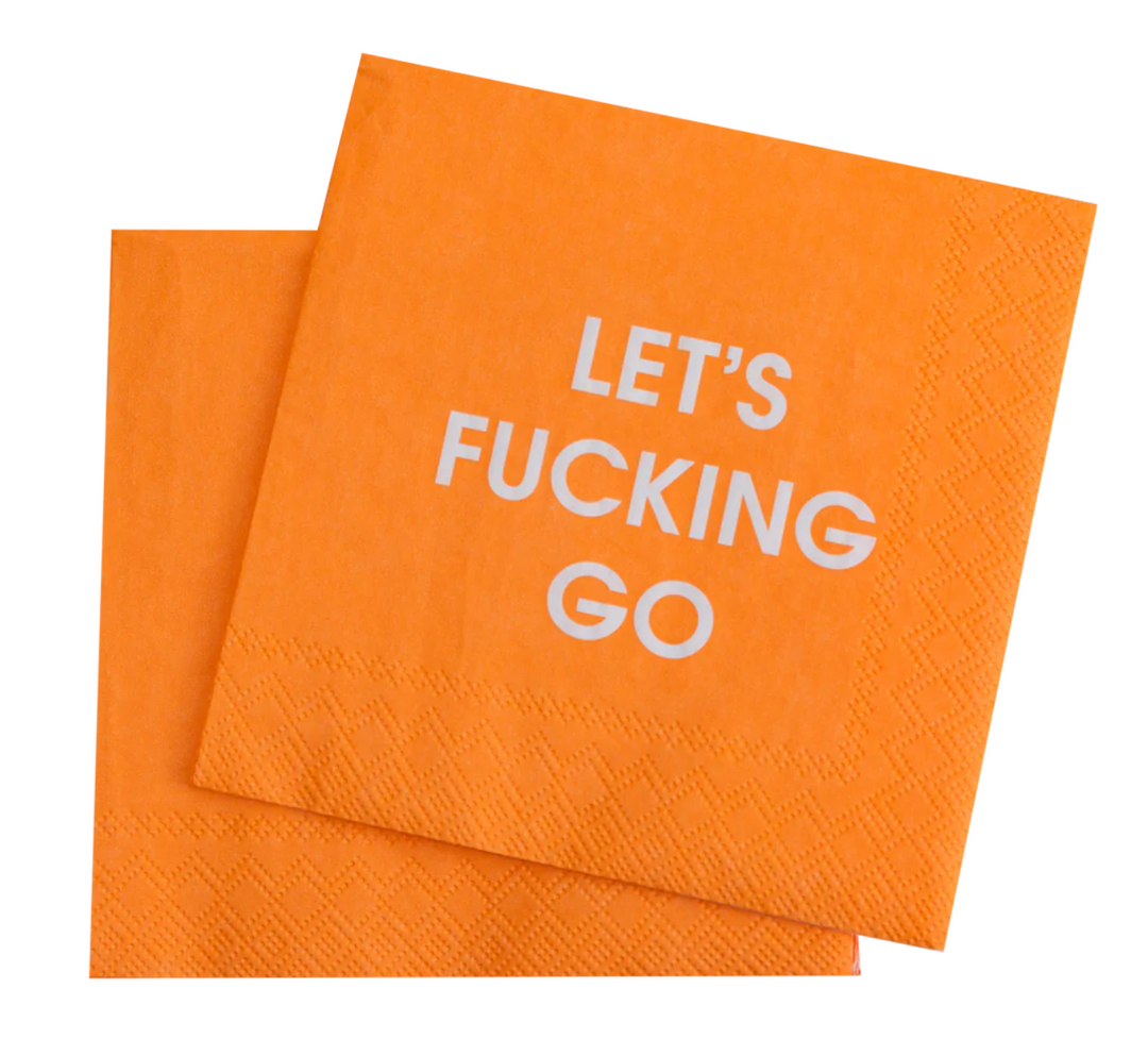 Let's Go Cocktail Napkins