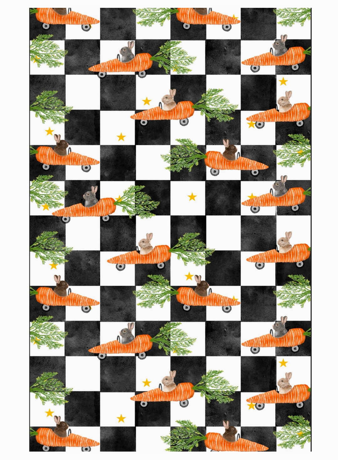 Hare Racers Crae Double Sided Hand Towel
