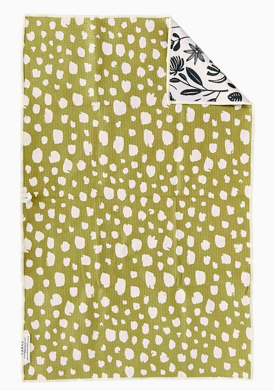 Vintage Highway Crae Double Sided Hand Towel