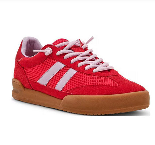 Steve Madden Verdict Mesh Red Sneaker