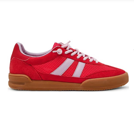 Steve Madden Verdict Mesh Red Sneaker