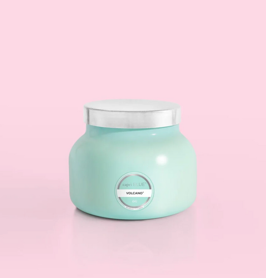 Capri BLUE Volcano Aqua Signature Jar Candle 19oz