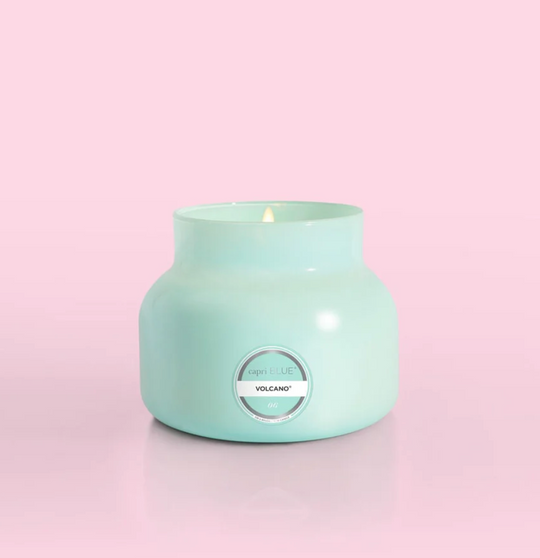 Capri BLUE Volcano Aqua Signature Jar Candle 19oz