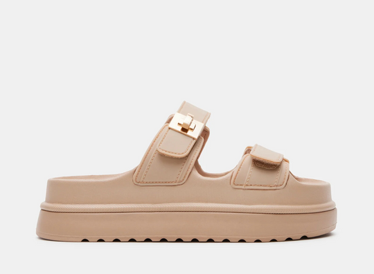 Steve Madden Bigschmona Natural Jelly Sandal