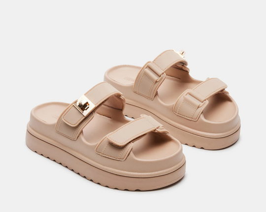 Steve Madden Bigschmona Natural Jelly Sandal