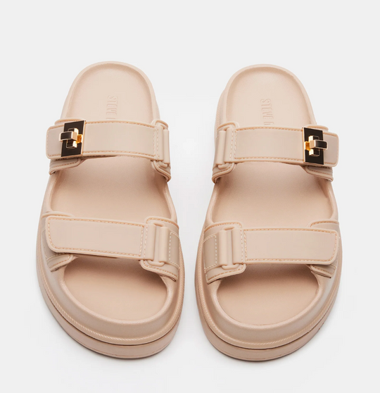 Steve Madden Bigschmona Natural Jelly Sandal