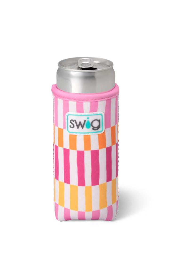 Swig Sherbet Stripe Slim Can Coolie