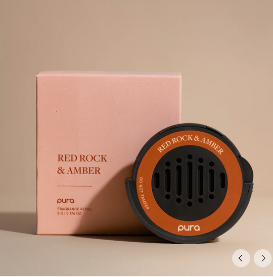 Red Rock & Amber Pura Smart Car Fragrance