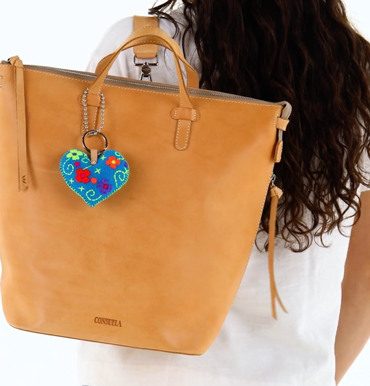 Consuela Corazon Chico Grande Turquoise Charm