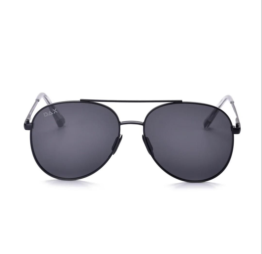 Dax Ace Jet Black Sunglasses