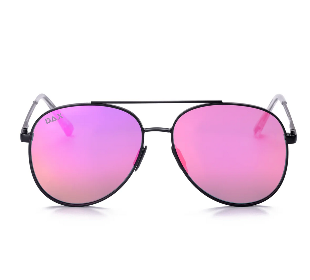 Dax Ace in Hot Pink Sunglasses