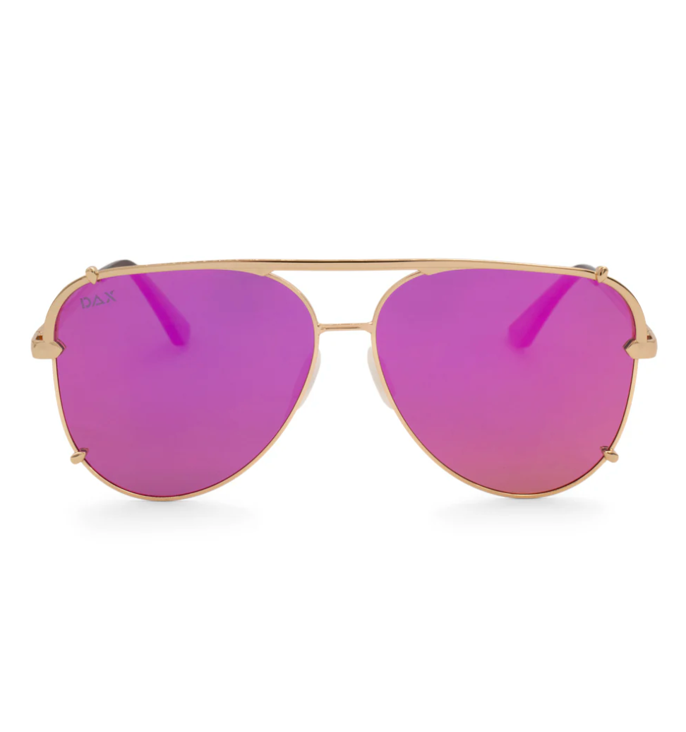 Dax Shay Hot Pink Polarized Sunglasses