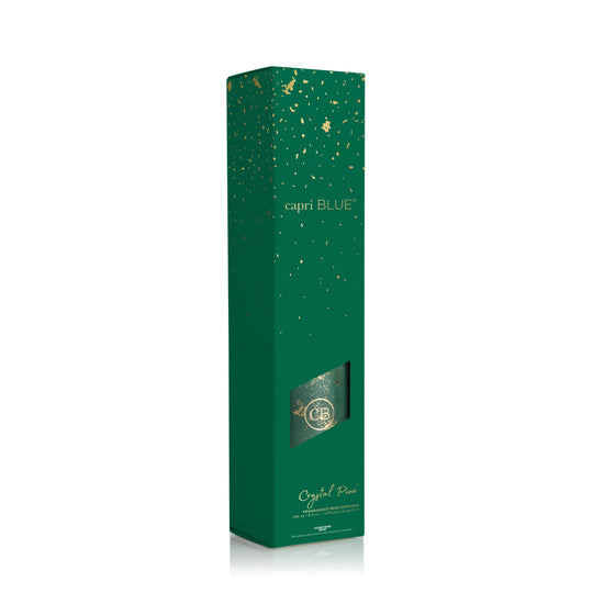 Capri BLUE Crystal Pine Glimmer Reed Diffuser