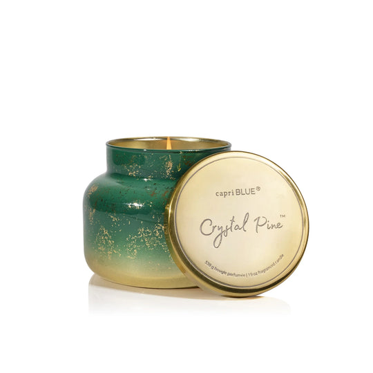 Capri BLUE Crystal Pine Glimmer Signature 19oz Candle