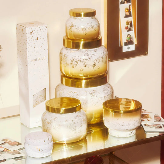 Capri BLUE Volcano Glimmer 19oz Candle