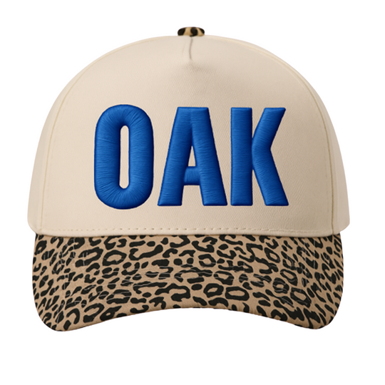 OAK ROYAL LEOPARD HAT