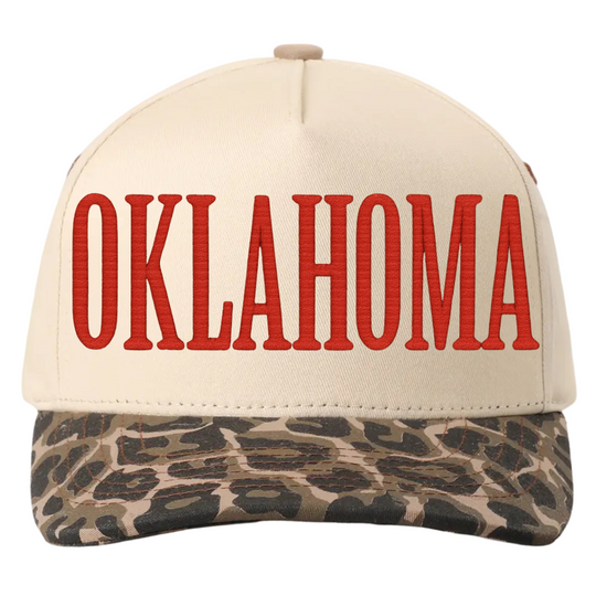 OKLAHOMA Leopard Hat