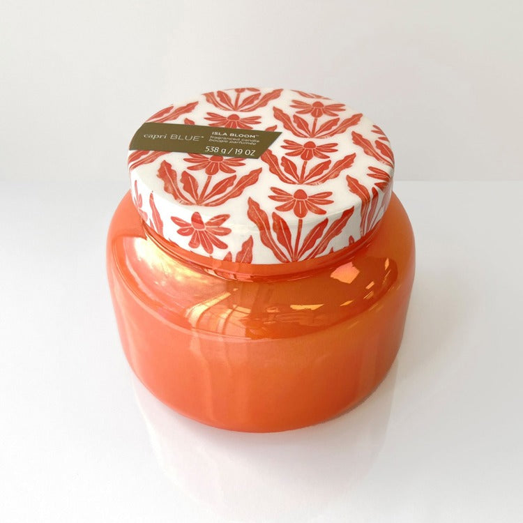 Capri BLUE Isla Bloom Riviera Sunset Signature 19oz Candle