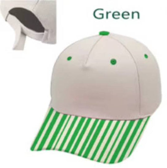 Seersucker Cotton Trucker Hat - Various Colors: Black / 10 Pack