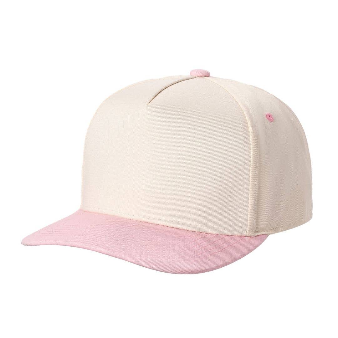 TCTAN-DZ-5 PANEL 2TONE SNAP BACK HATS DOZEN   (BEST SELLER): TAN/JADE