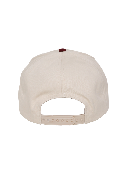 5 Panel Cotton Two-Tone Caps: Pink