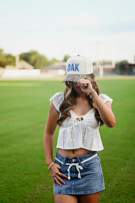 OAK ROYAL LEOPARD HAT