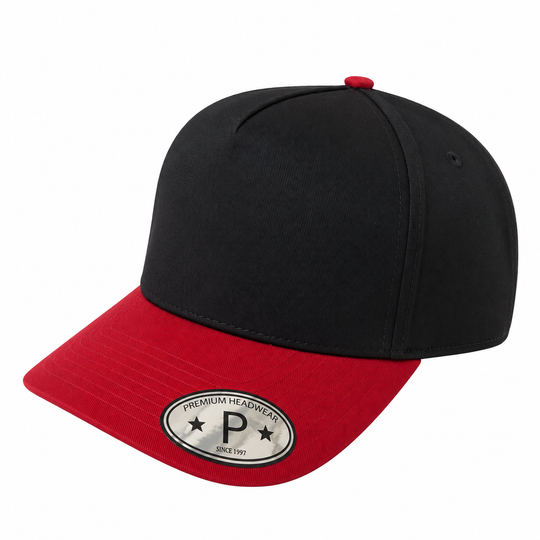 TCTAN-DZ-5 PANEL 2TONE SNAP BACK HATS DOZEN   (BEST SELLER): TAN/JADE